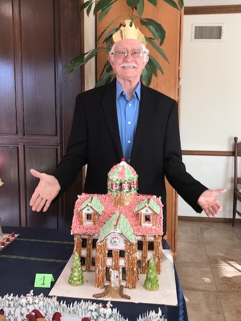 Winner of Gingerbread house competition